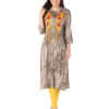 Rayon Marble Print Kurta with Beautiful Multicolour Embroidery | Rs 2125 for Pack of 5pc of S-XXL | Rs 425 Per Pc