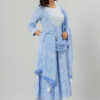 Jaipuri Printed Anarkali Kurta Pant Dupatta Set with Pocket | Rs 3980 for Pack of 4pc of S-XL | Rs 995 Per Pc - Image 7