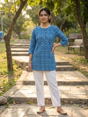 Leheriya Kurti Manufacturer in Jaipur