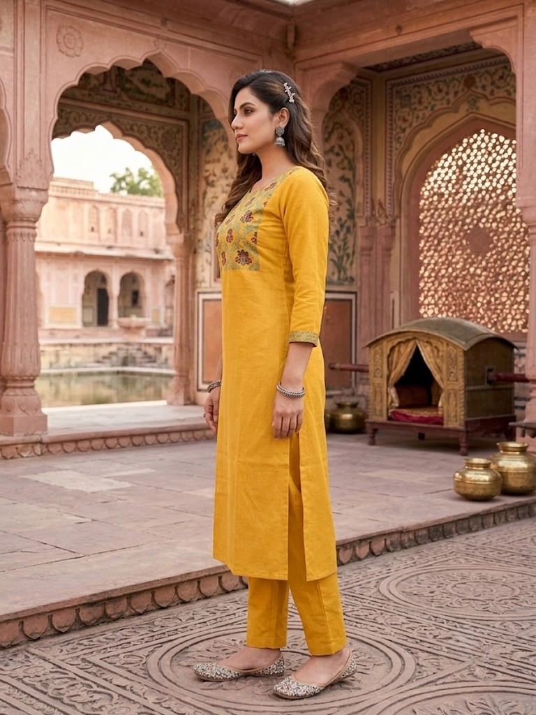 Embroidery Kurta Pant Manufacturer Wholesale in Jaipur