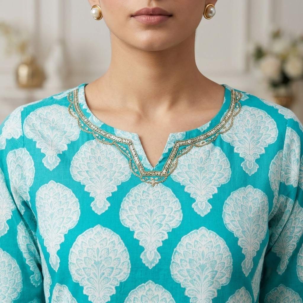 Printed Kurta With Pant And Dupatta Manufacturer Wholesale in Jaipur
