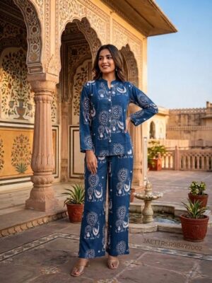 Co-ord Set With Palazzo Manufacturer Wholesale in Jaipur