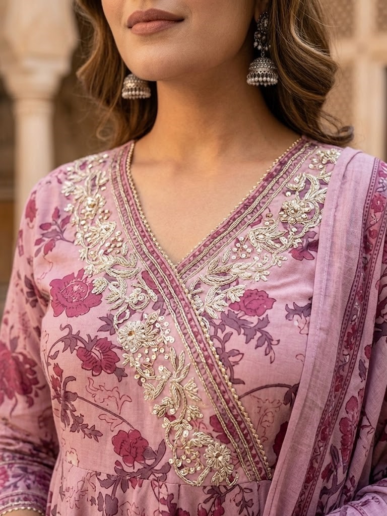 Anarkali With Pant And Dupatta Manufacturer Wholesale in Jaipur