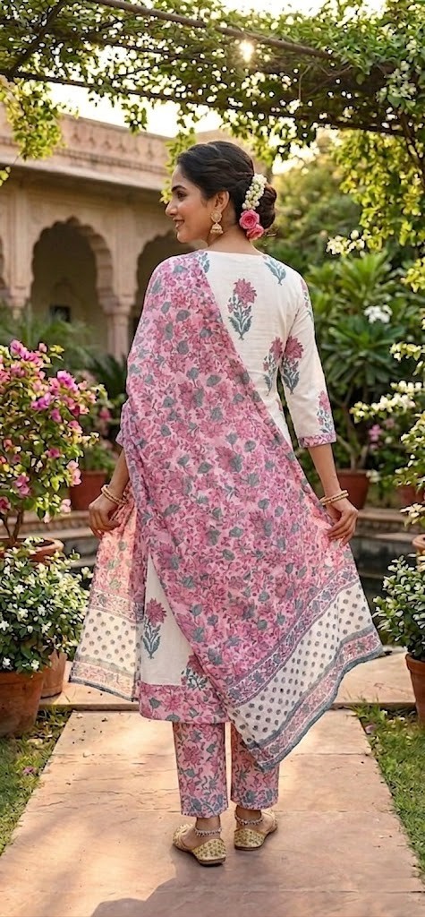 Anarkali With Pant And Dupatta Manufacturer Wholesale in Jaipur