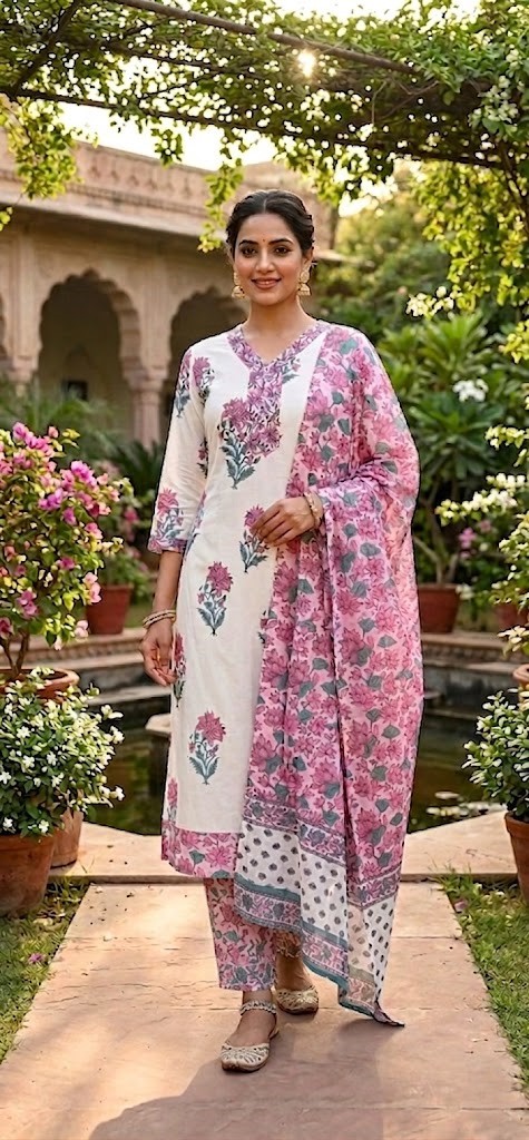 Anarkali With Pant And Dupatta Manufacturer Wholesale in Jaipur