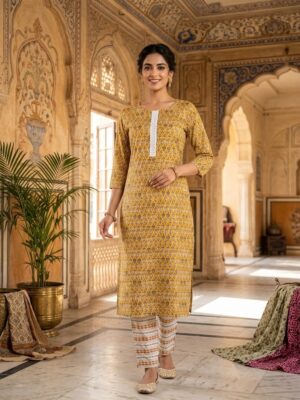 Printed Kurta Pant Manufacturer Wholesale in Jaipur